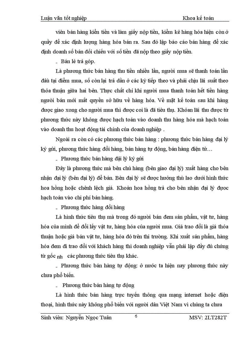 image for page Kế toán bán hàng và xác định kết quả bán hàng của công ty tnhh thương mại dịch vụ và đầu tư nhất long