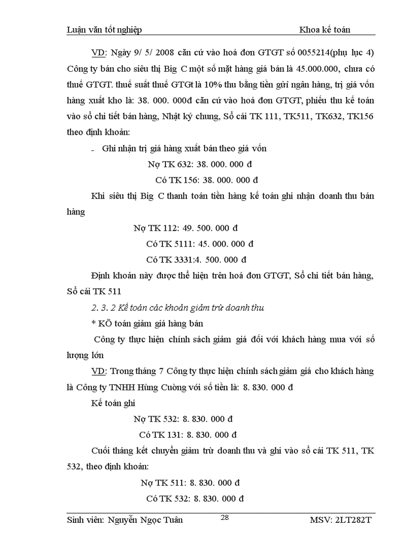 image for page Kế toán bán hàng và xác định kết quả bán hàng của công ty tnhh thương mại dịch vụ và đầu tư nhất long