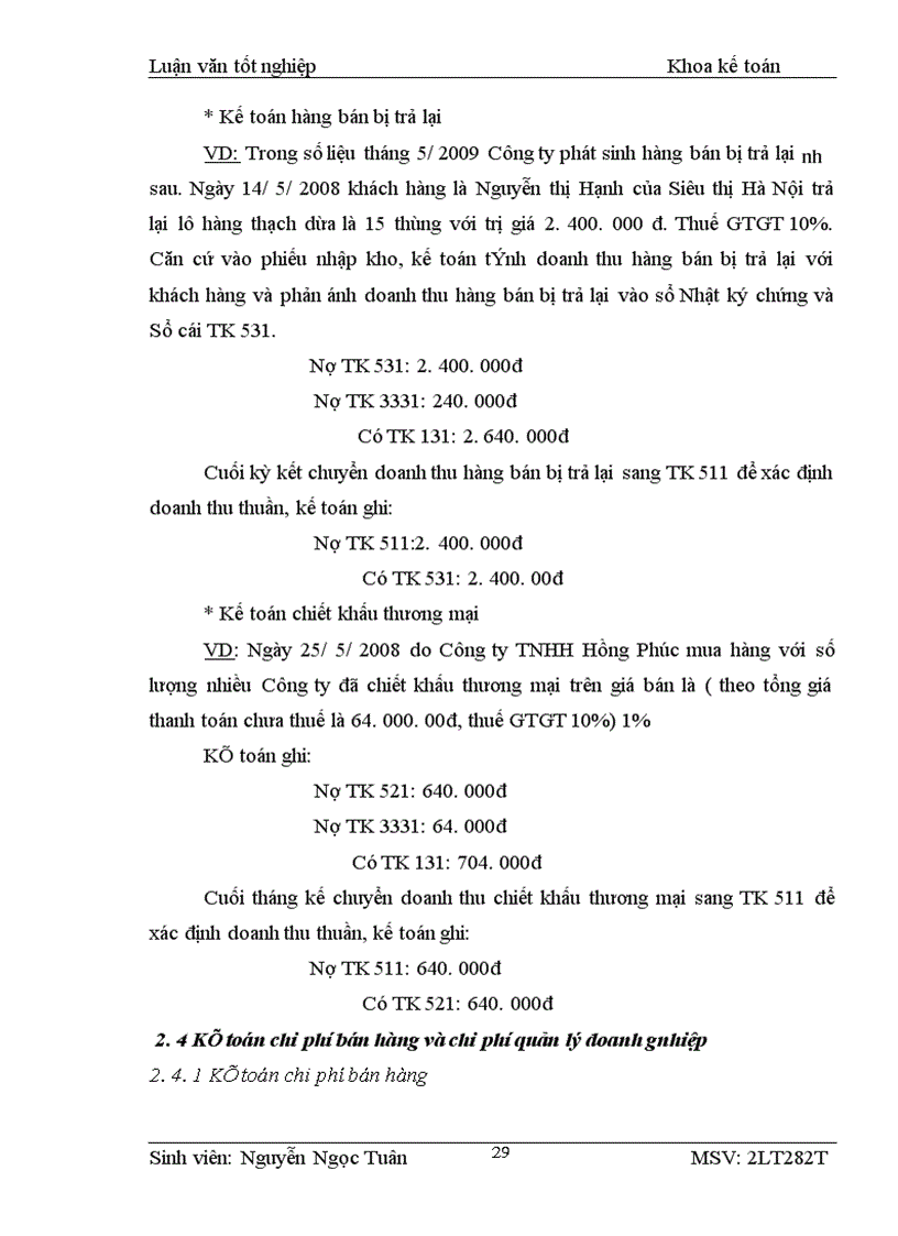 image for page Kế toán bán hàng và xác định kết quả bán hàng của công ty tnhh thương mại dịch vụ và đầu tư nhất long