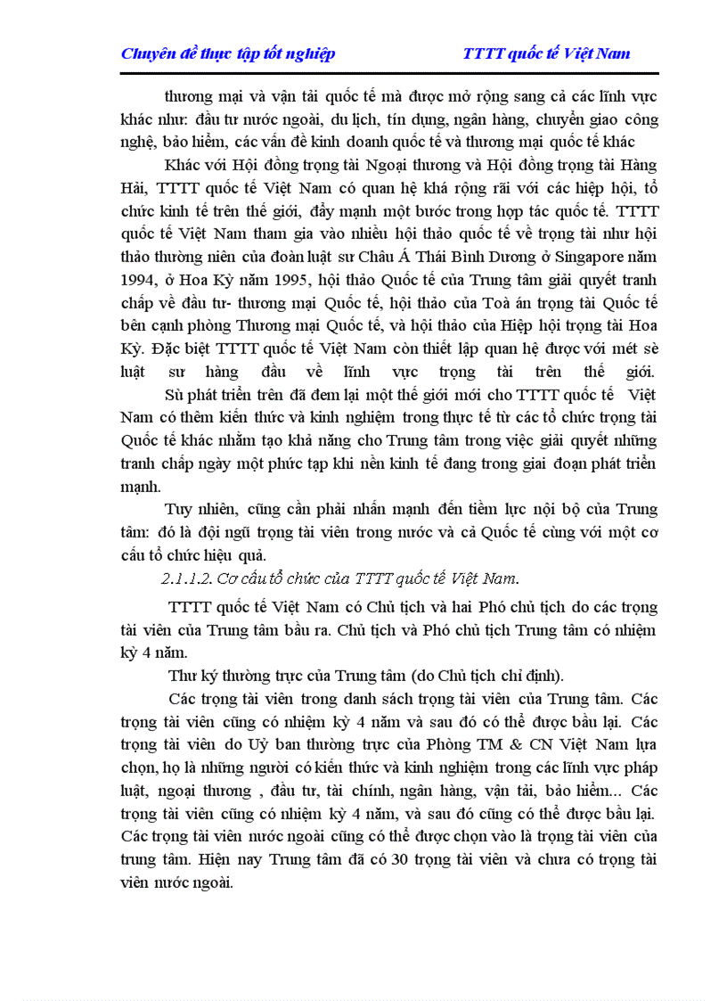 image for page Giải quyết các tranh chấp trong thương mại Quốc tế ở Việt Nam hiện nay