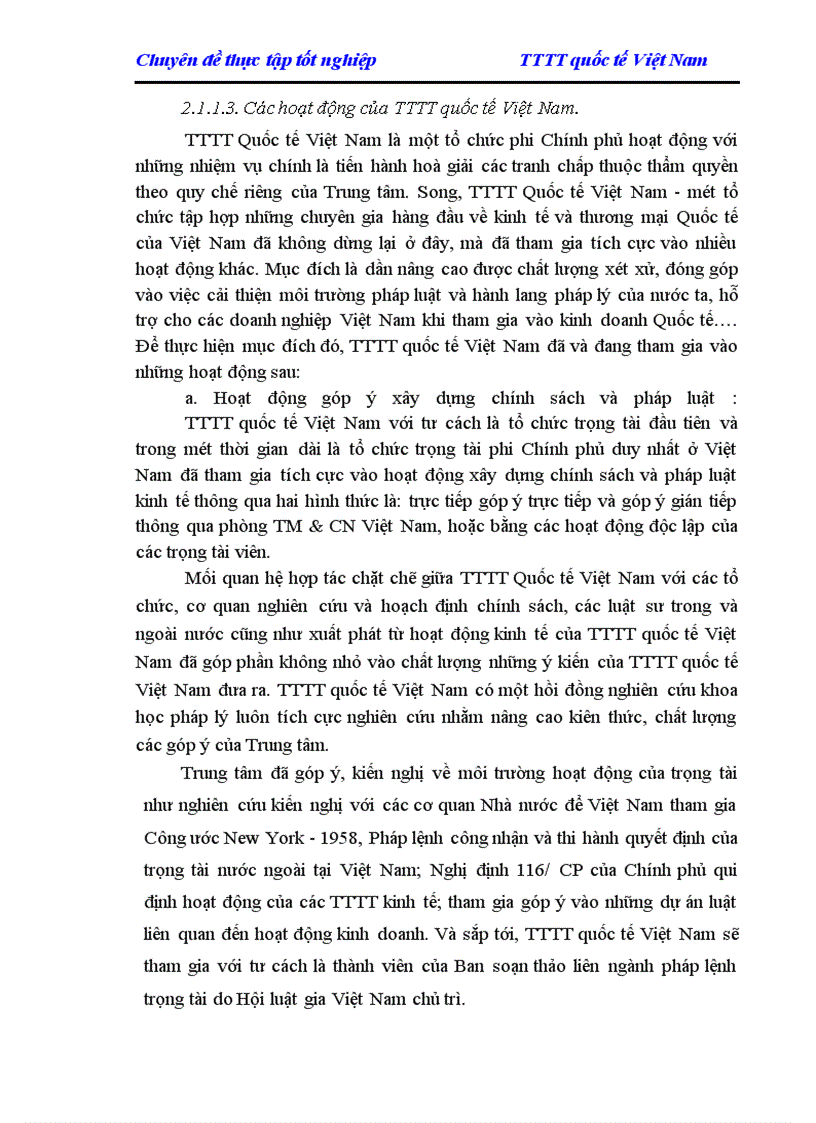 image for page Giải quyết các tranh chấp trong thương mại Quốc tế ở Việt Nam hiện nay