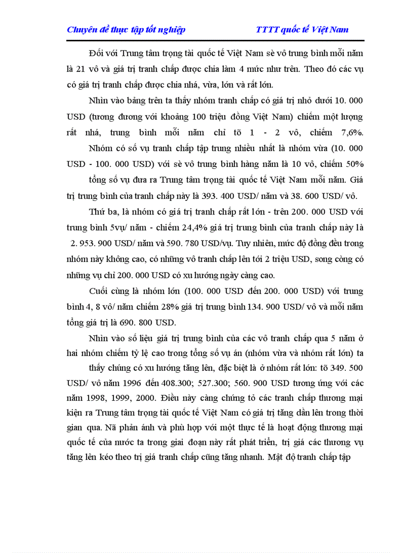 image for page Giải quyết các tranh chấp trong thương mại Quốc tế ở Việt Nam hiện nay