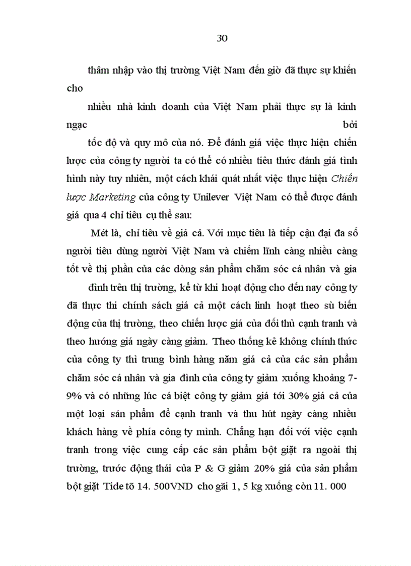 image for page Chiến lược kinh doanh của Công ty Unilever Việt Nam