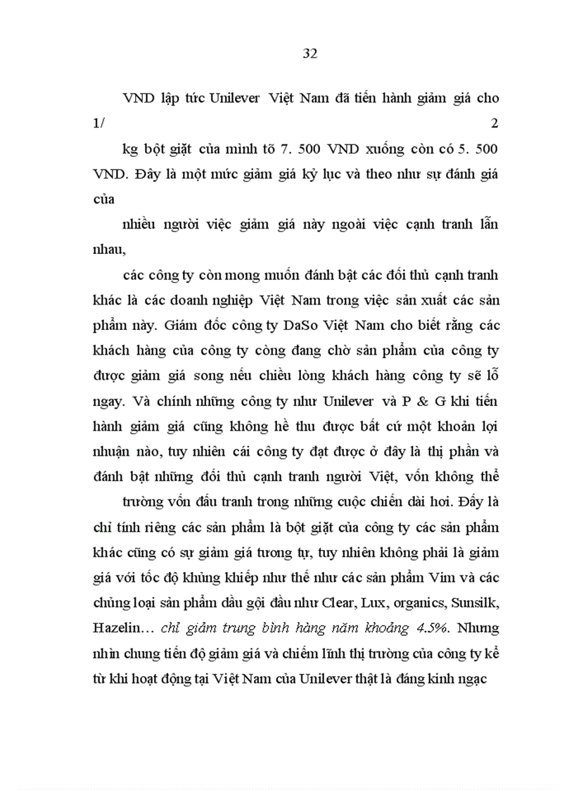 image for page Chiến lược kinh doanh của Công ty Unilever Việt Nam