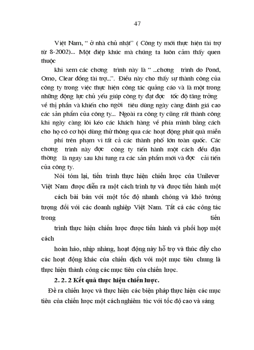 image for page Chiến lược kinh doanh của Công ty Unilever Việt Nam