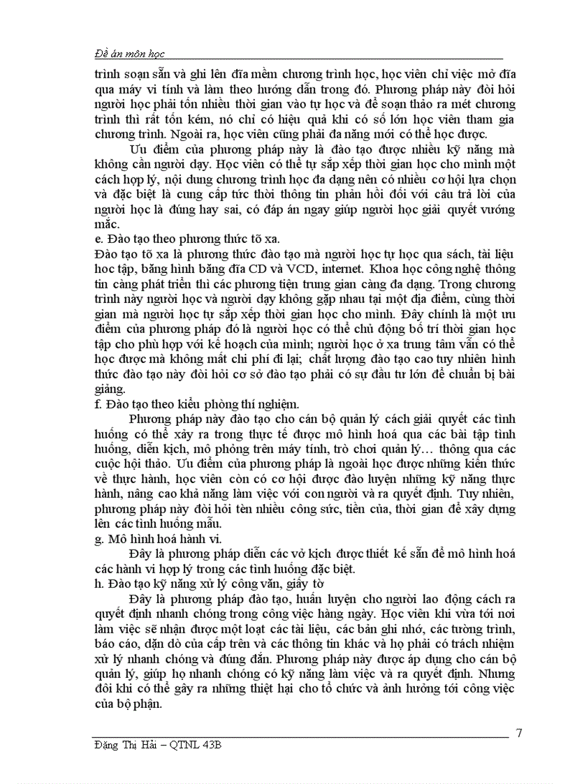 image for page Sự cần thiết của hoàn thiện công tác đào tạo và phát triển cho công nhân sản xuất trong các tổ chức