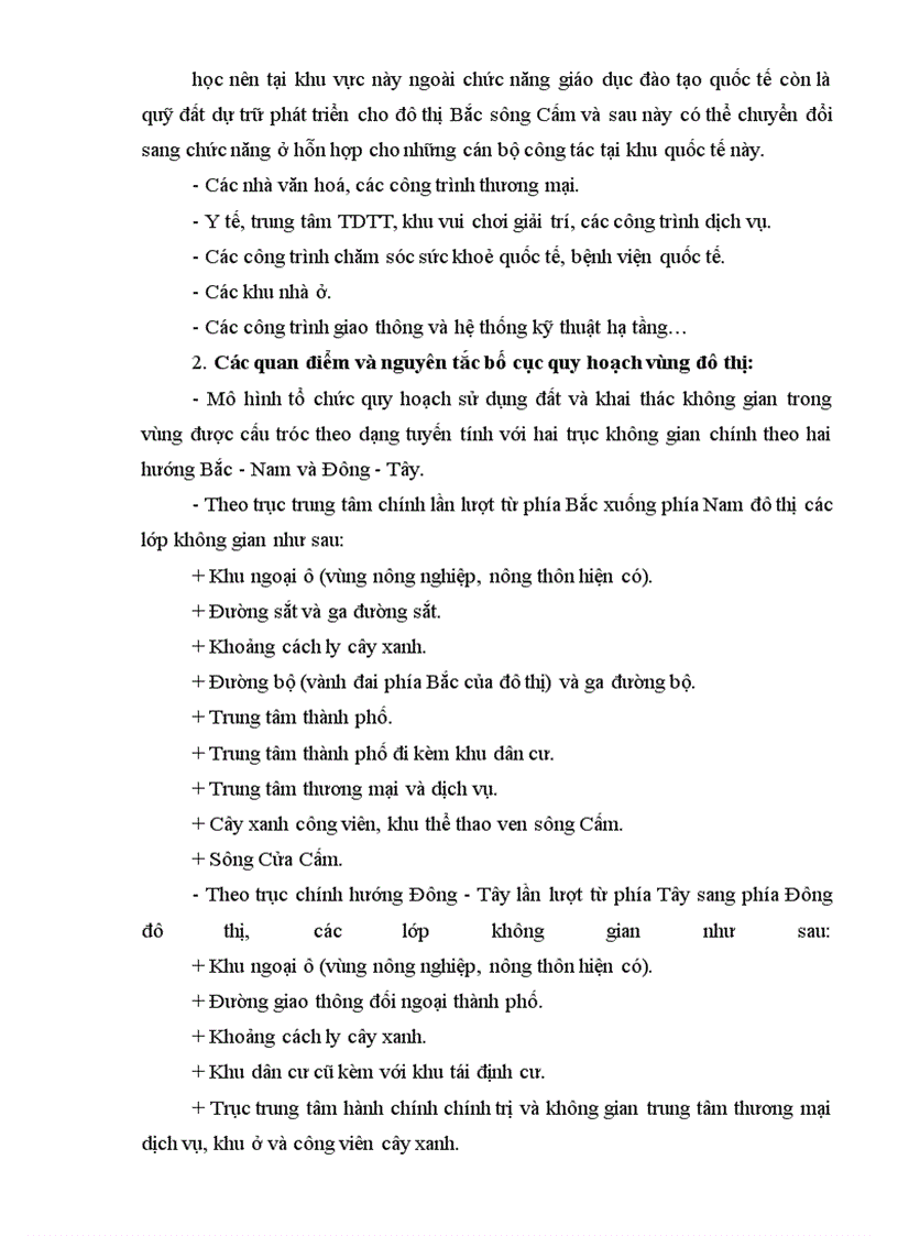 image for page Sự cần thiết phải lập quy hoạch