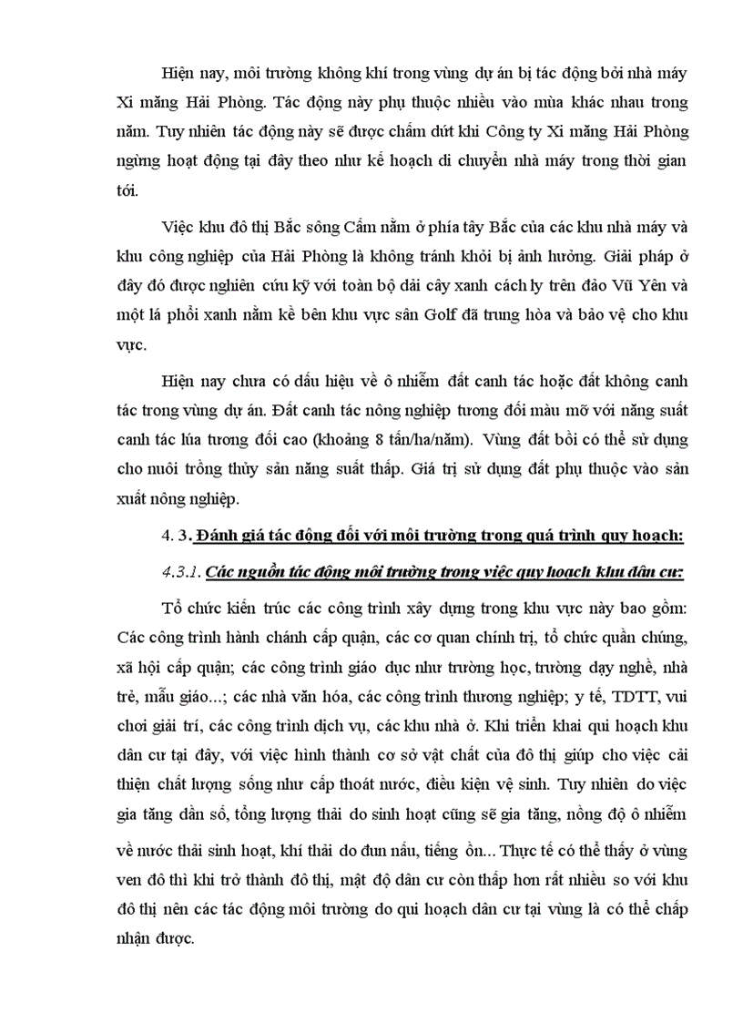 image for page Sự cần thiết phải lập quy hoạch