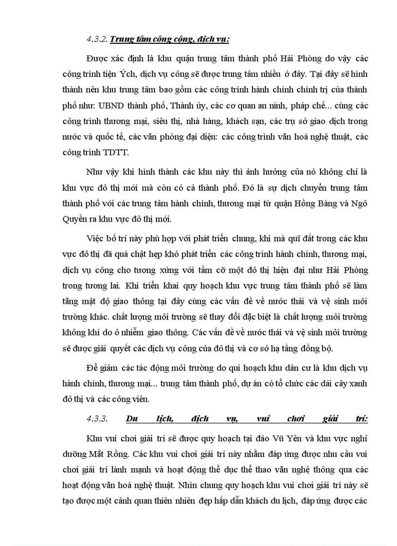 image for page Sự cần thiết phải lập quy hoạch