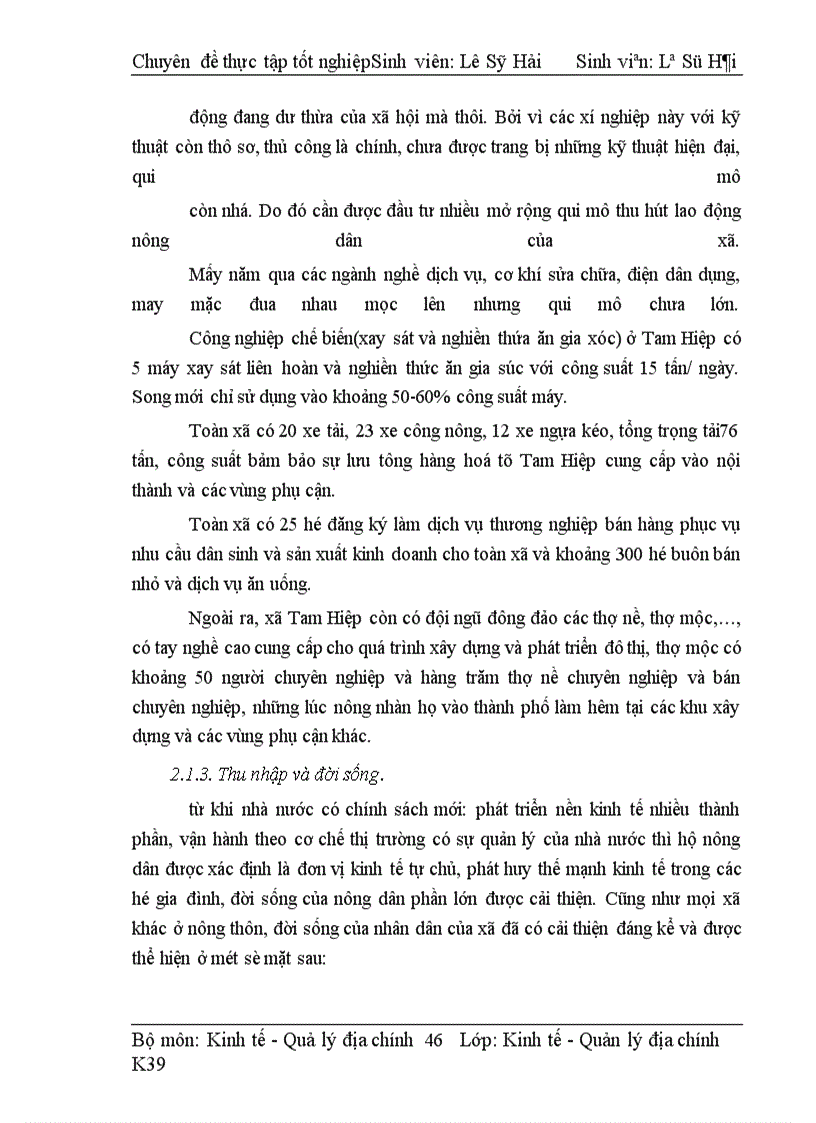 image for page Quy hoạch sử dụng đất xã Tam Hiệp - Thanh Trì - Hà Nội.