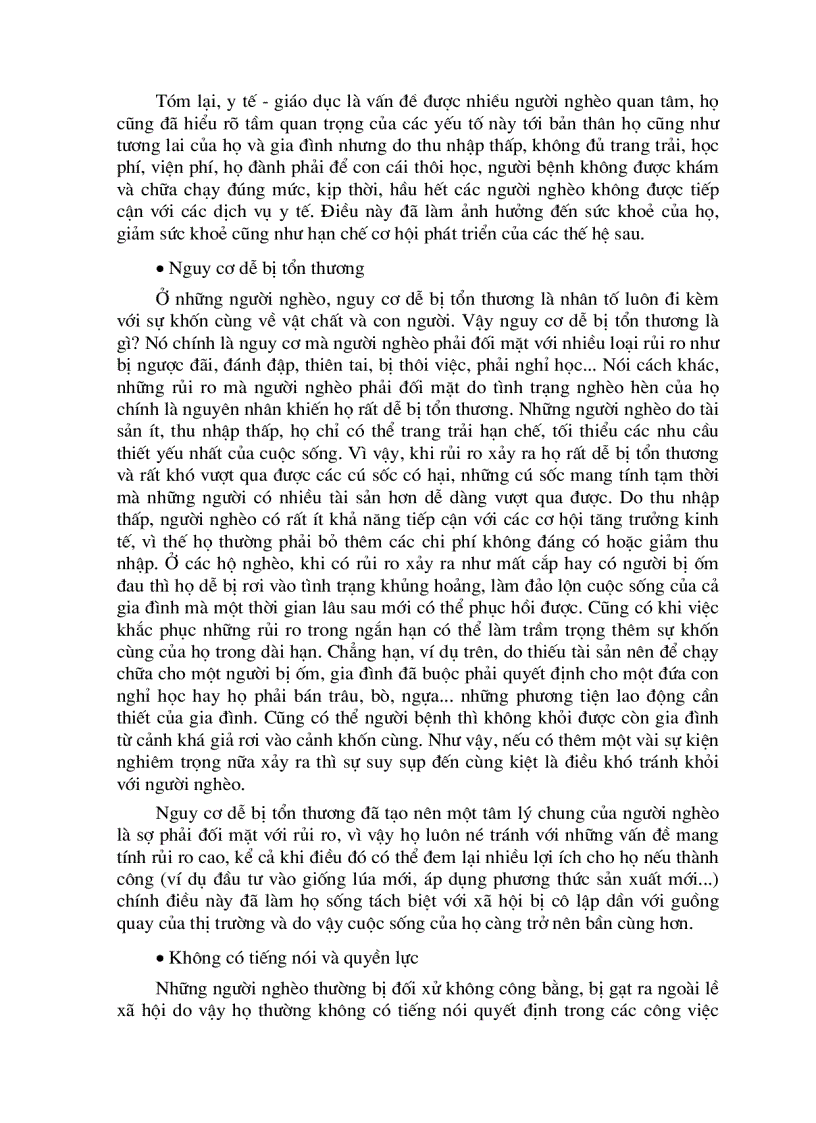 image for page Những nhân tố tác động đến đói nghèo ở Việt Nam hiện nay