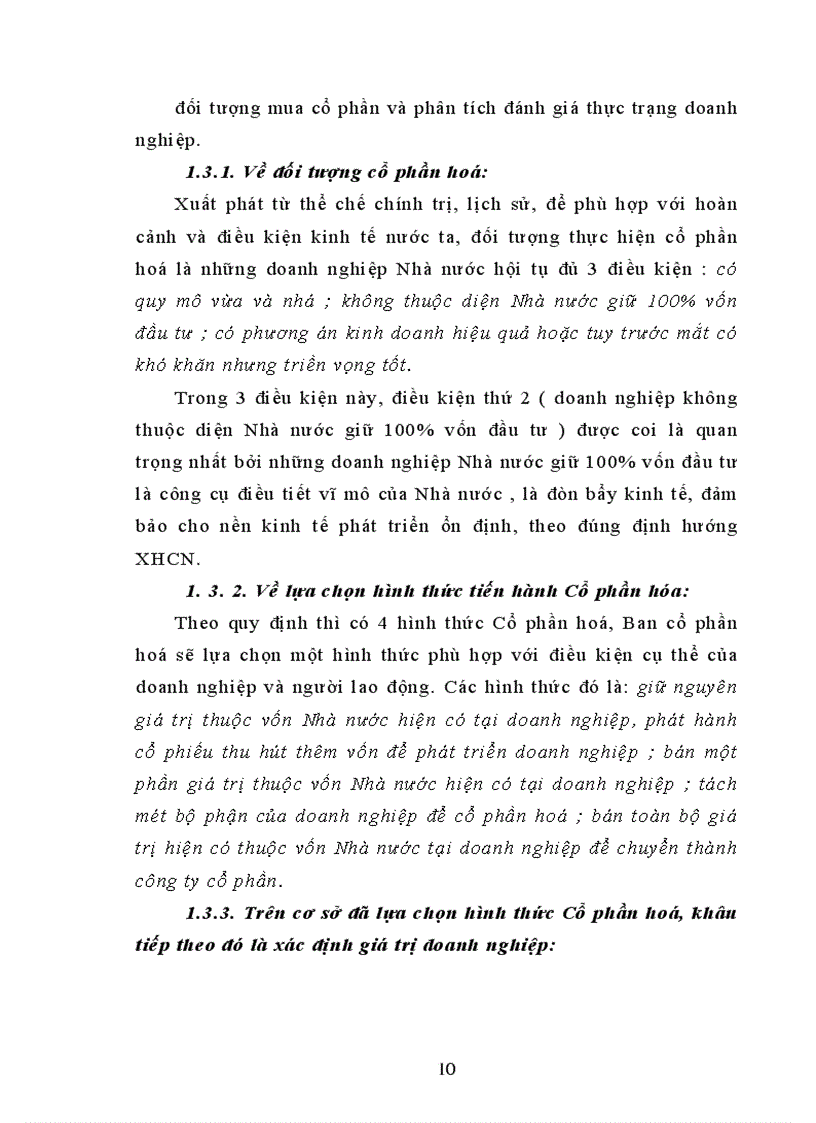 image for page Vấn đề Cổ phần hoá doanh nghiệp Nhà nước thực trạng và giải pháp