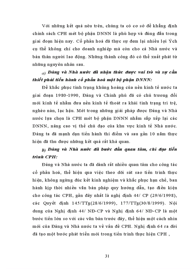 image for page Vấn đề Cổ phần hoá doanh nghiệp Nhà nước thực trạng và giải pháp