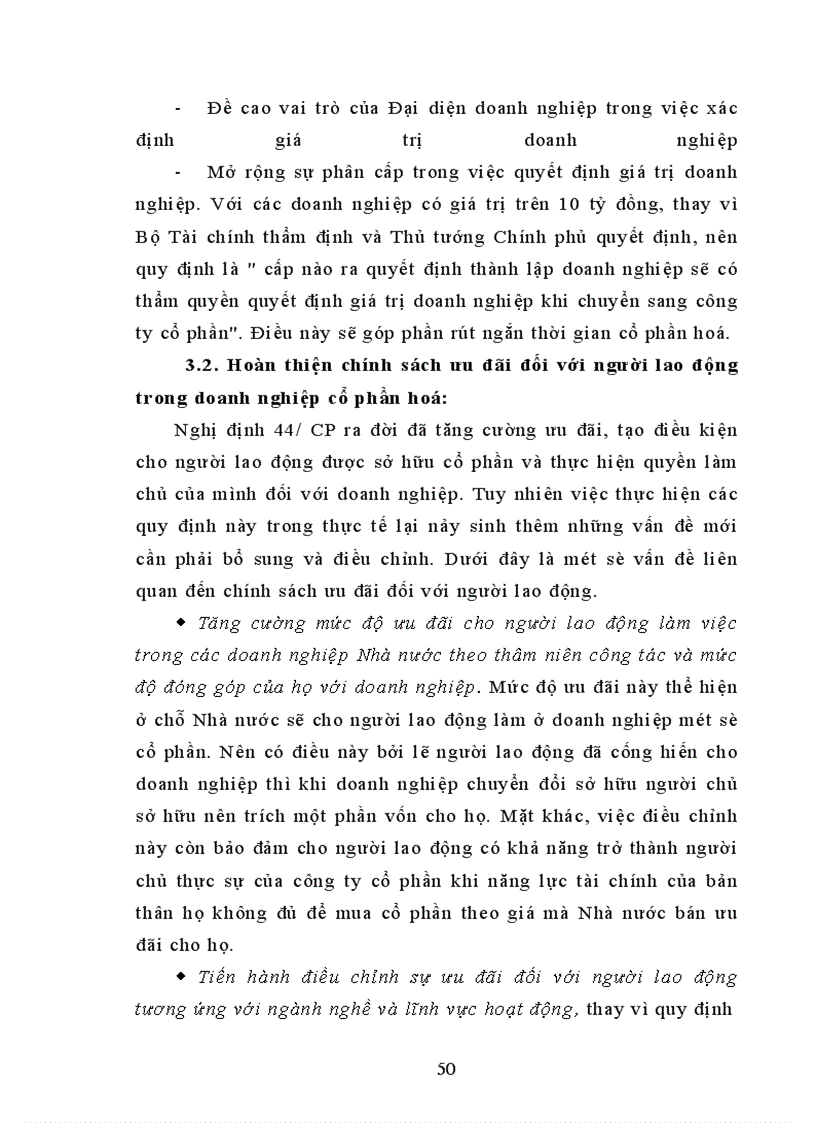 image for page Vấn đề Cổ phần hoá doanh nghiệp Nhà nước thực trạng và giải pháp