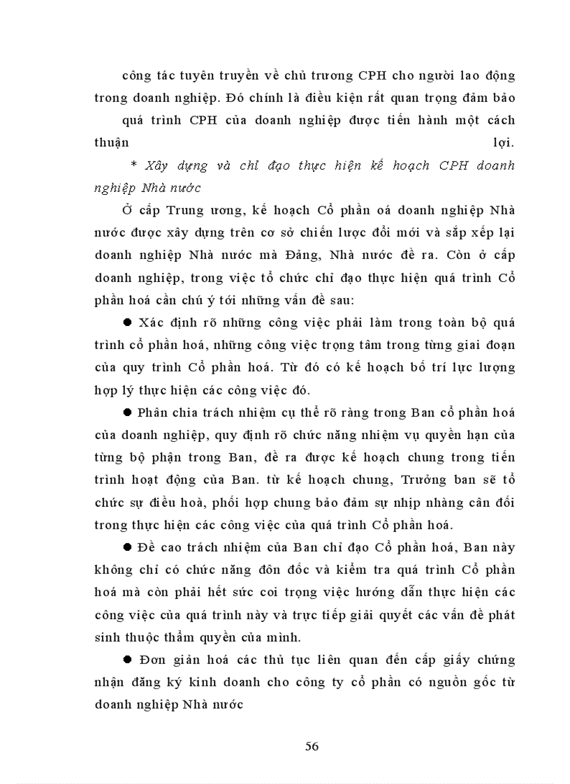 image for page Vấn đề Cổ phần hoá doanh nghiệp Nhà nước thực trạng và giải pháp