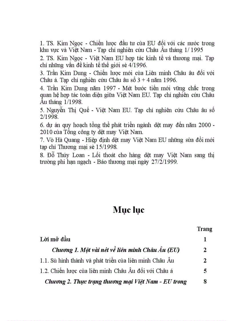 image for page Các giải pháp thúc đẩy thương mại Việt Nam – EU trong lĩnh vực dệt may .