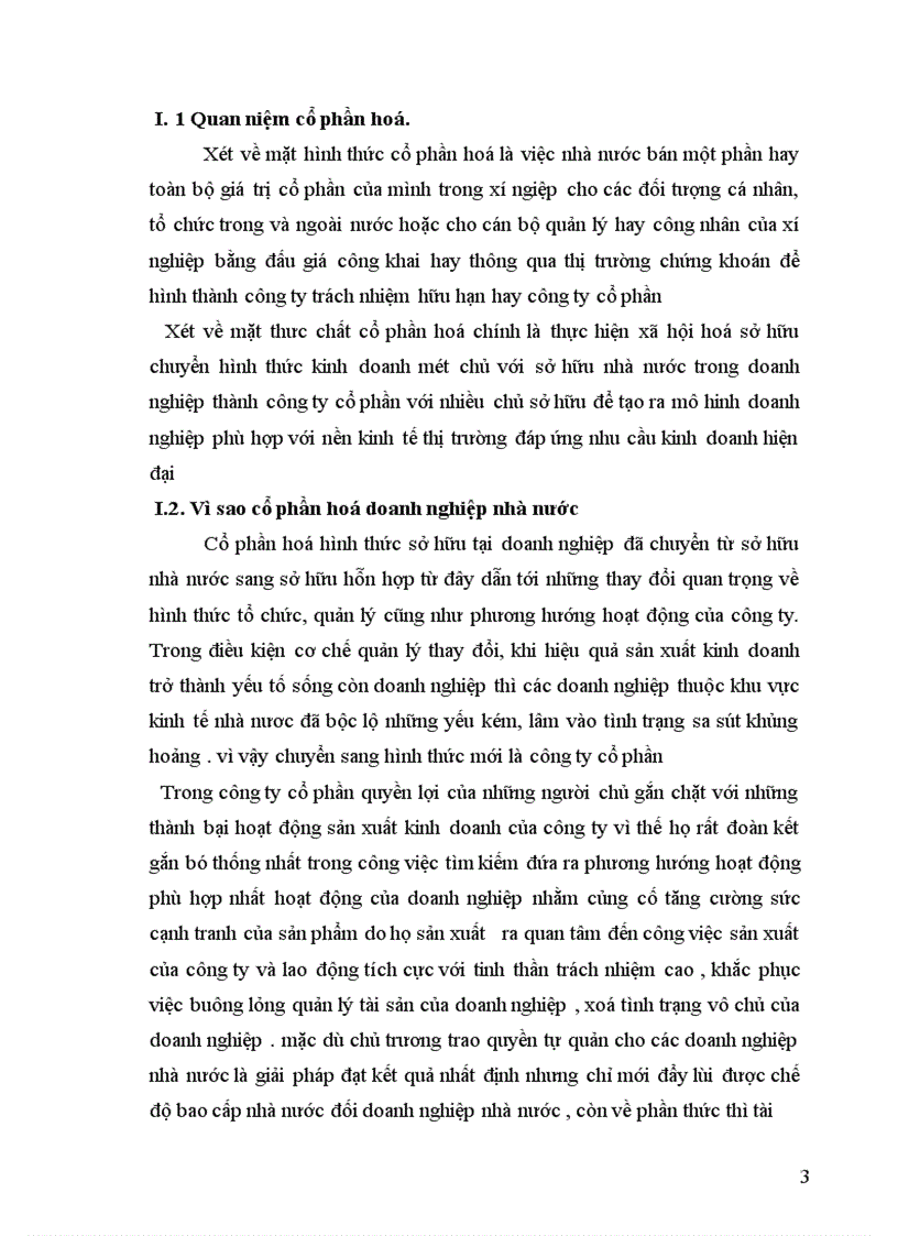 image for page Thực trạng và những vẫn đề liên quan trong quá trình cổ phần hoá doanh nghiệp nhà nước ở việt nam