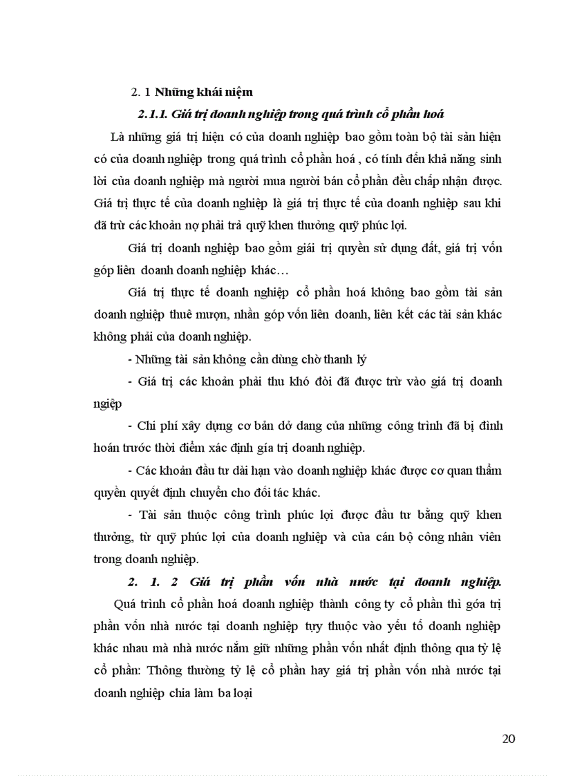 image for page Thực trạng và những vẫn đề liên quan trong quá trình cổ phần hoá doanh nghiệp nhà nước ở việt nam
