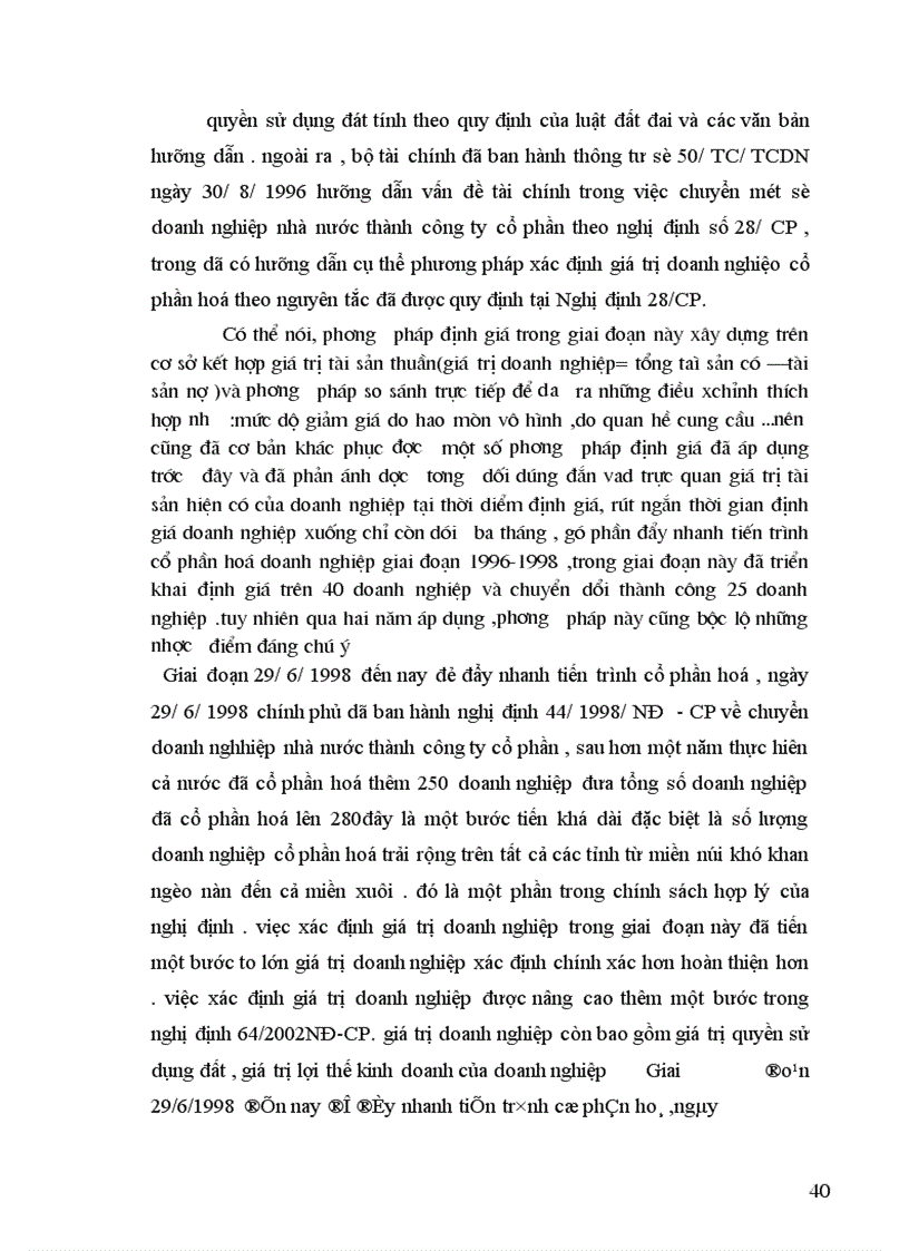 image for page Thực trạng và những vẫn đề liên quan trong quá trình cổ phần hoá doanh nghiệp nhà nước ở việt nam