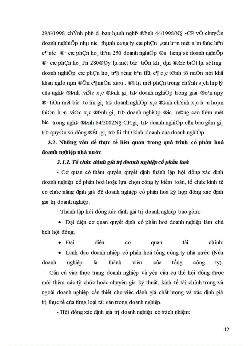 image for page Thực trạng và những vẫn đề liên quan trong quá trình cổ phần hoá doanh nghiệp nhà nước ở việt nam