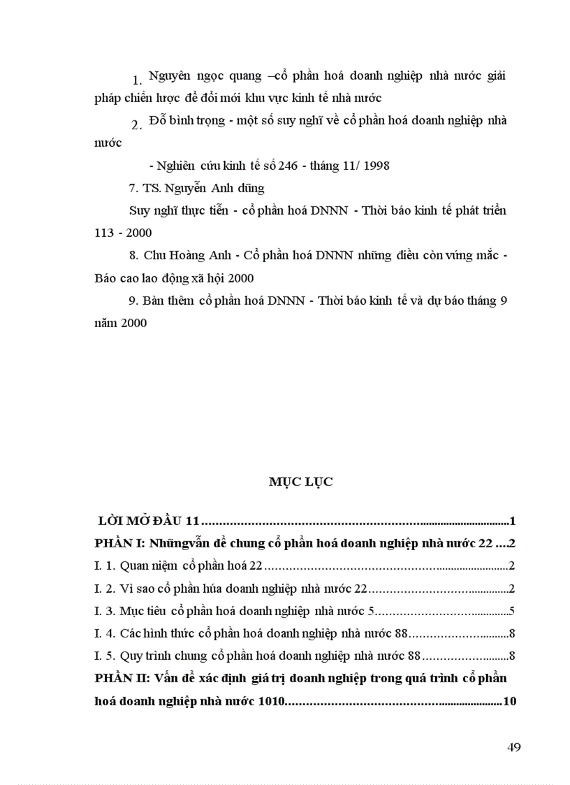 image for page Thực trạng và những vẫn đề liên quan trong quá trình cổ phần hoá doanh nghiệp nhà nước ở việt nam
