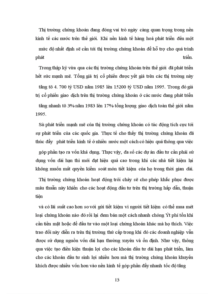 image for page Những vấn đề cơ bản về thị trường chứng khoán