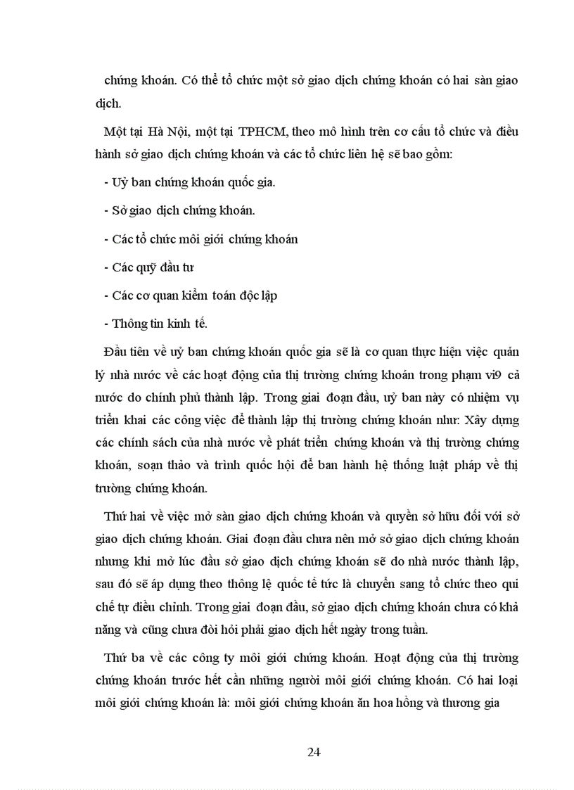 image for page Những vấn đề cơ bản về thị trường chứng khoán