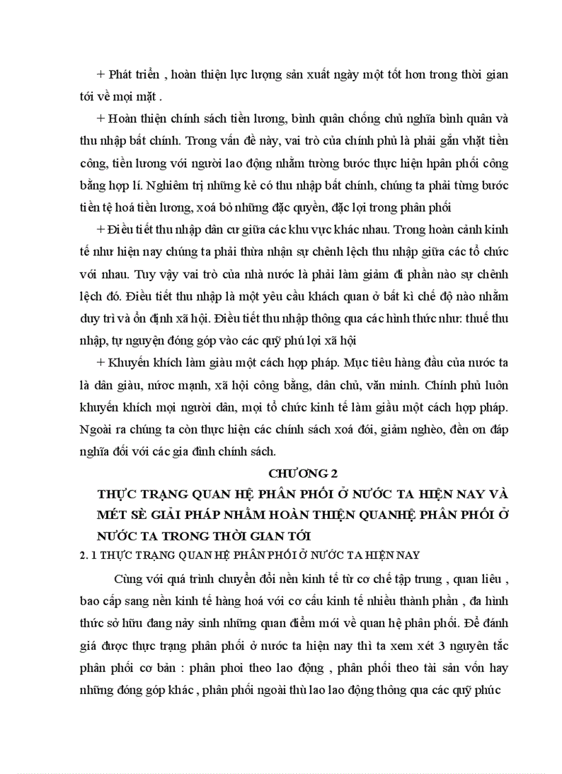 image for page Thực trạng quan hệ phân phối ở nước ta hiện nay và những giải pháp hoàn thiện quan hệ phân phối ở nước ta hiện nay