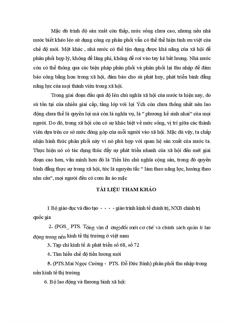 image for page Thực trạng quan hệ phân phối ở nước ta hiện nay và những giải pháp hoàn thiện quan hệ phân phối ở nước ta hiện nay