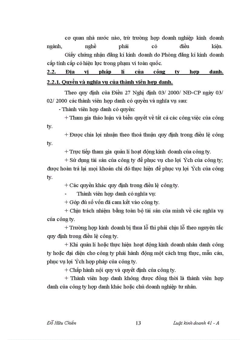 image for page Công ty hợp danh, chế độ pháp lý thành lập hoạt động