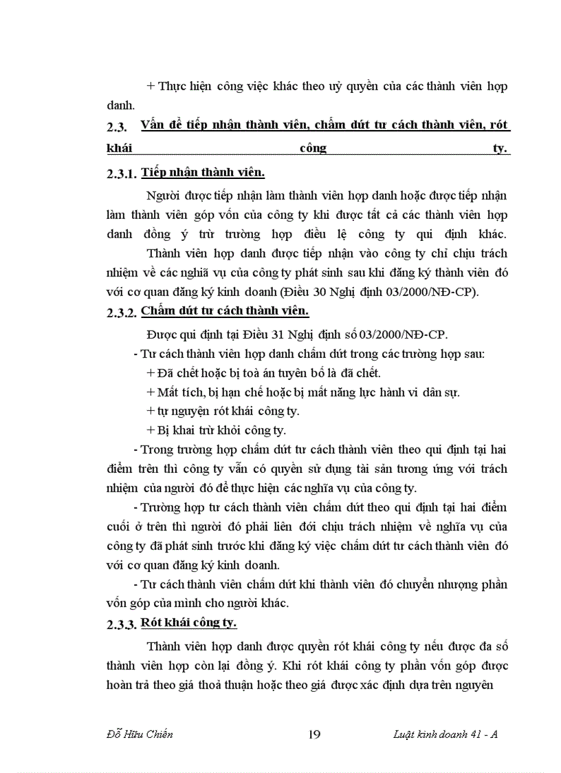 image for page Công ty hợp danh, chế độ pháp lý thành lập hoạt động