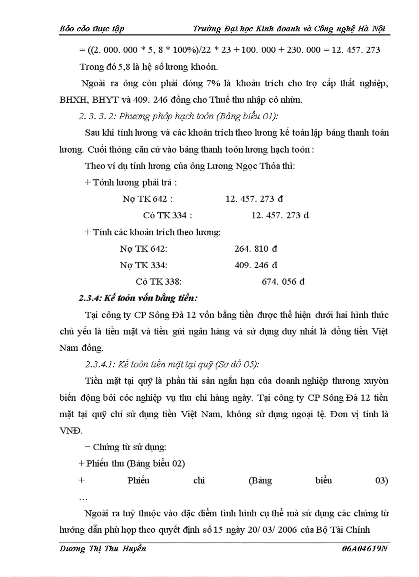 image for page Báo cáo thực tập tại công ty cổ phần sông đà 12