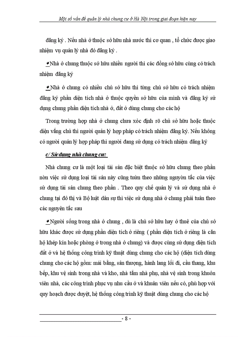 image for page Một số vấn đề quản lý chung cư ở HÀ NỘI trong giai đoạn hiện nay