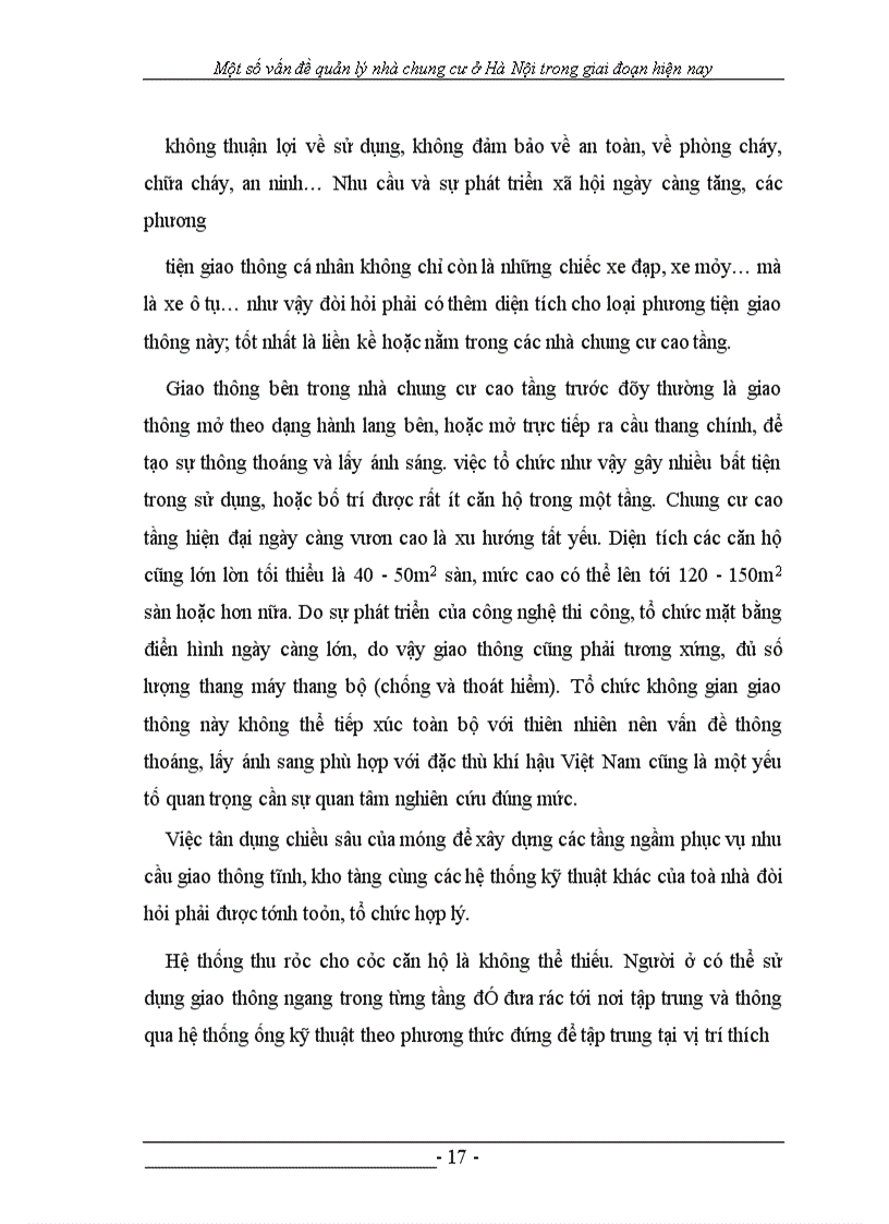 image for page Một số vấn đề quản lý chung cư ở HÀ NỘI trong giai đoạn hiện nay