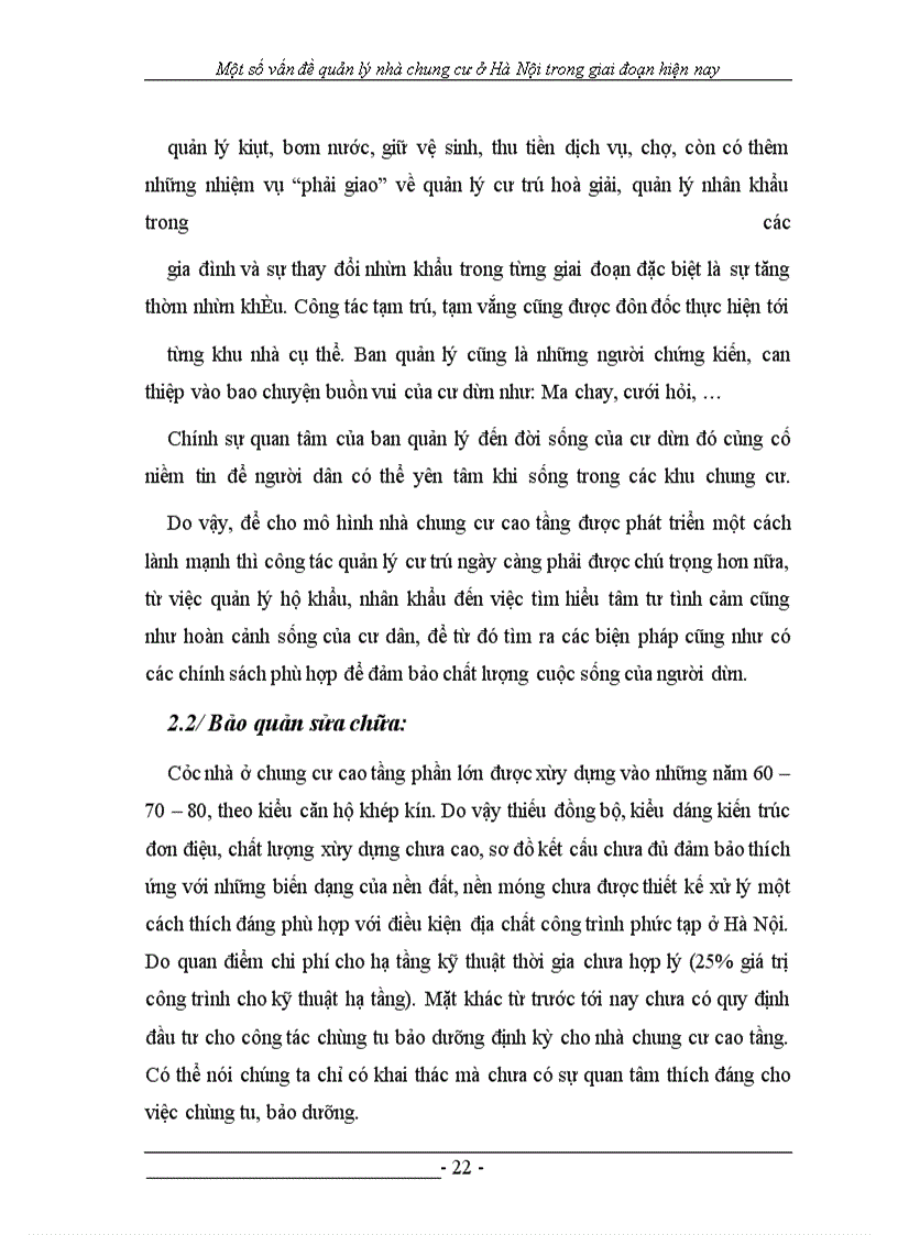 image for page Một số vấn đề quản lý chung cư ở HÀ NỘI trong giai đoạn hiện nay