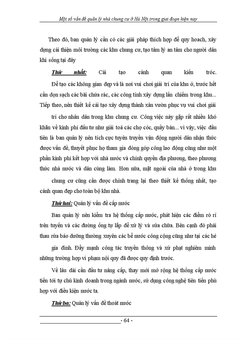 image for page Một số vấn đề quản lý chung cư ở HÀ NỘI trong giai đoạn hiện nay