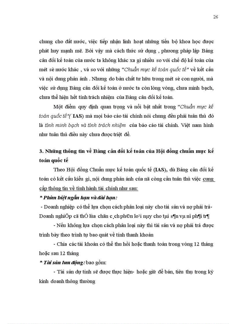 image for page Hoàn thiện bảng cân đối kế toán Việt nam