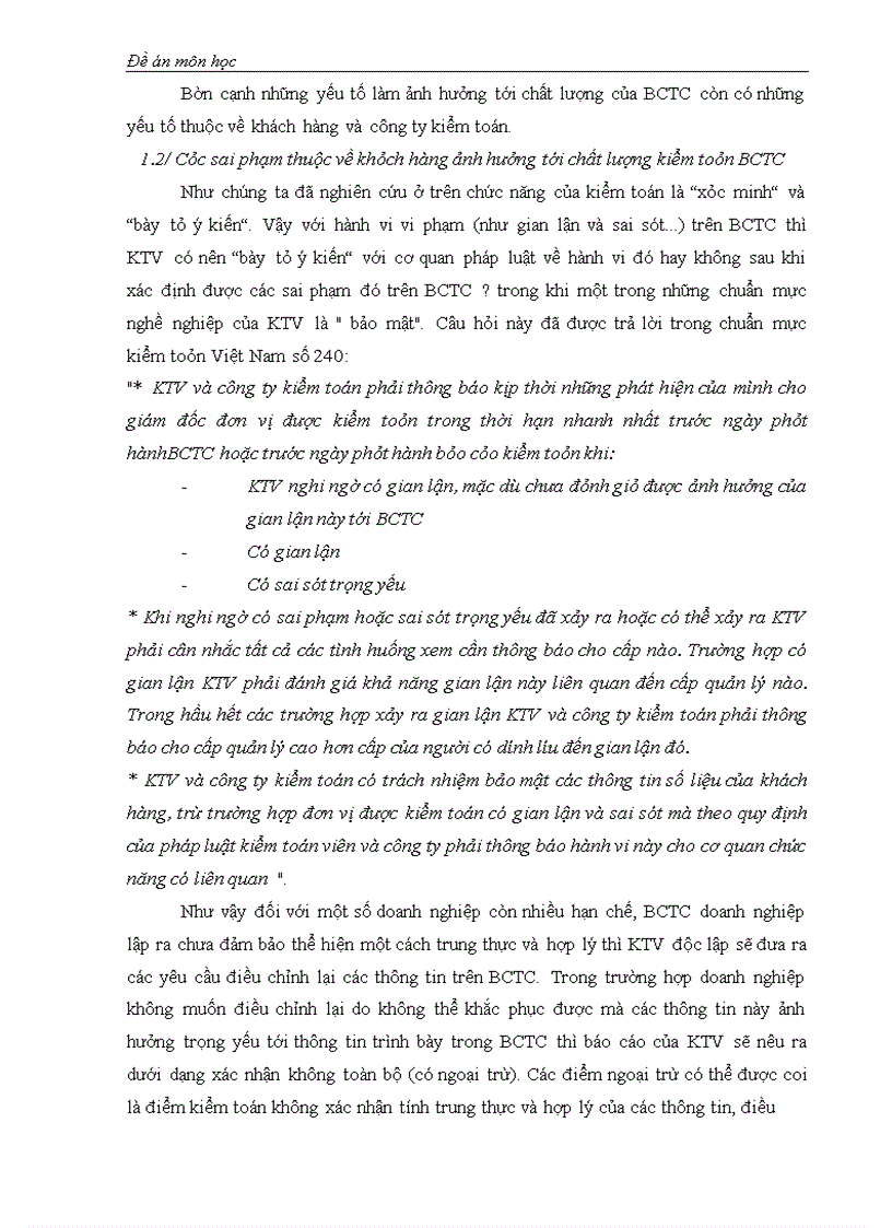 image for page Mối quan hệ giữa chức năng kiểm toán với trách nhiệm của kiểm toán viên về chất lượng kiểm toán báo cáo tài chính.