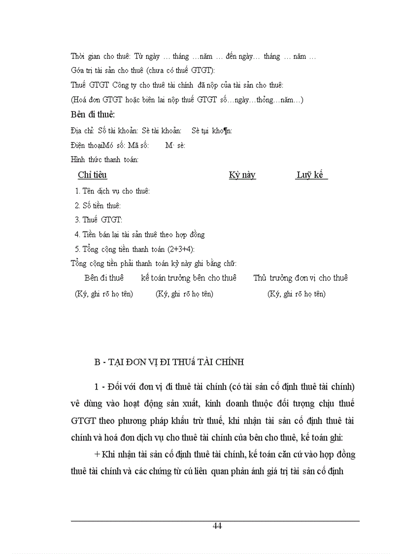 image for page Kế toán hoạt động thuê mua tài chính