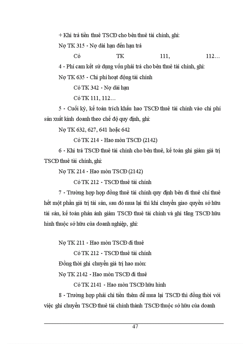 image for page Kế toán hoạt động thuê mua tài chính