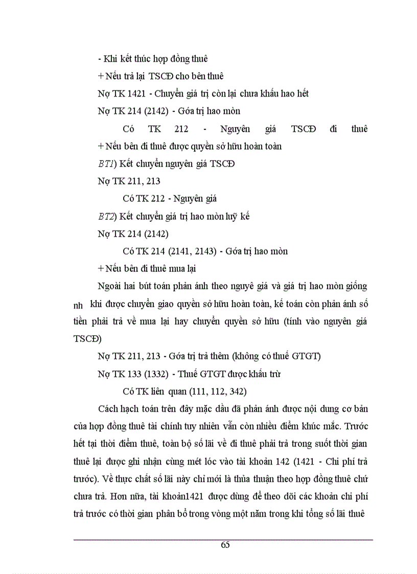 image for page Kế toán hoạt động thuê mua tài chính