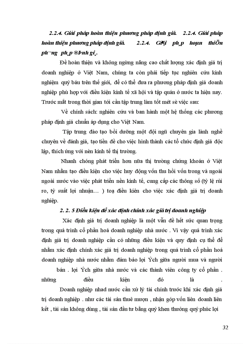 image for page Xác định giá trị doanh nghiệp trong quá trình cổ phần hoá