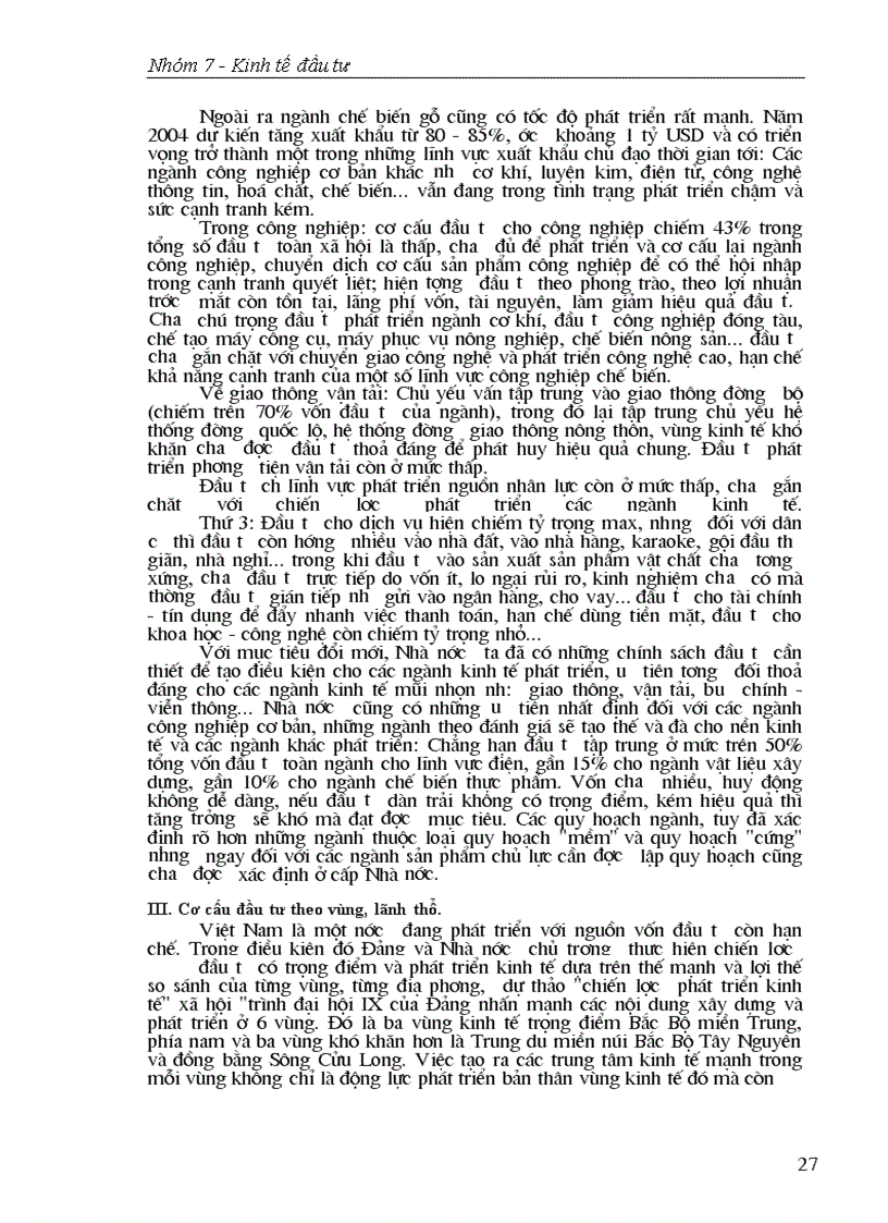 image for page Cơ cấu đầu tư