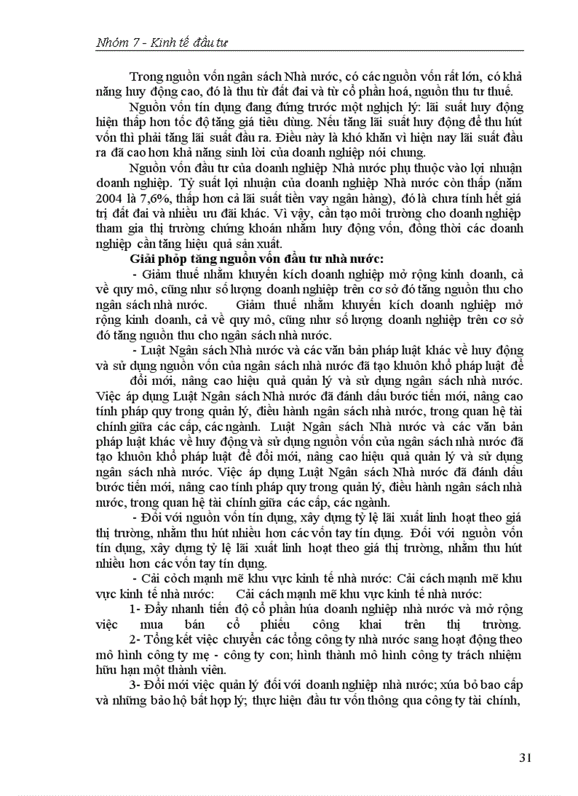 image for page Cơ cấu đầu tư