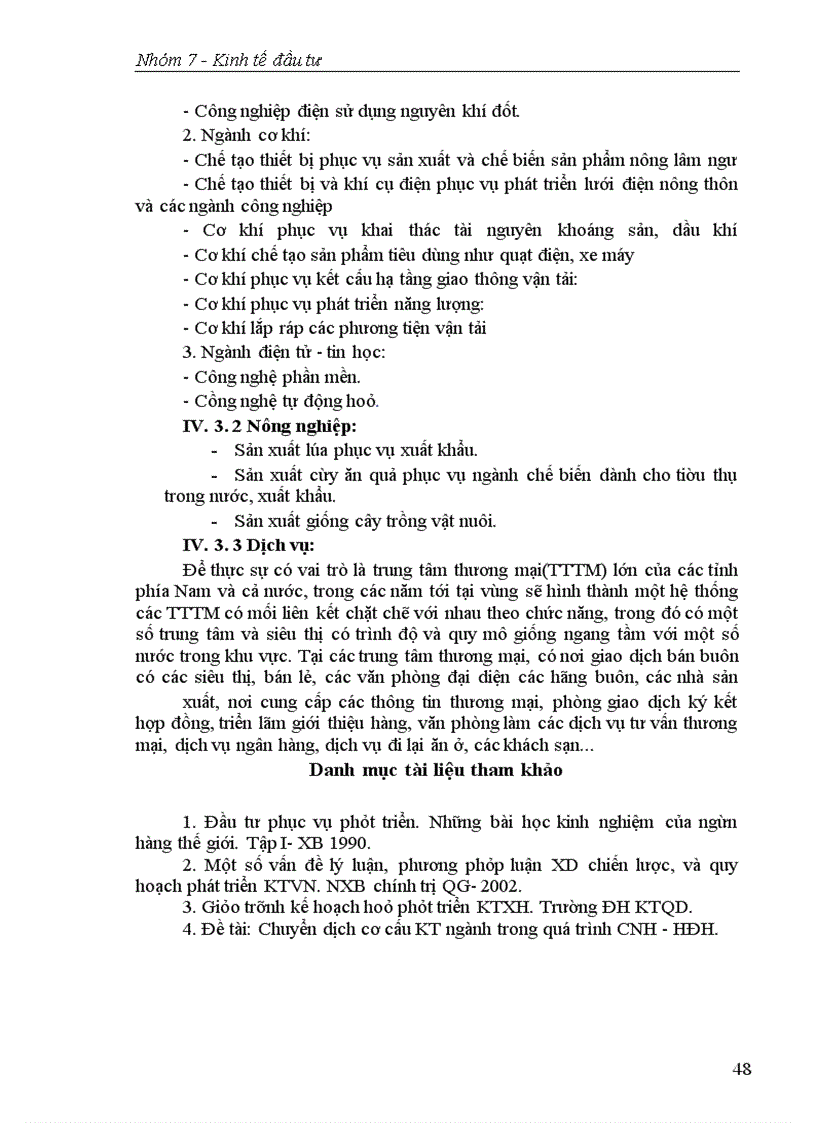 image for page Cơ cấu đầu tư