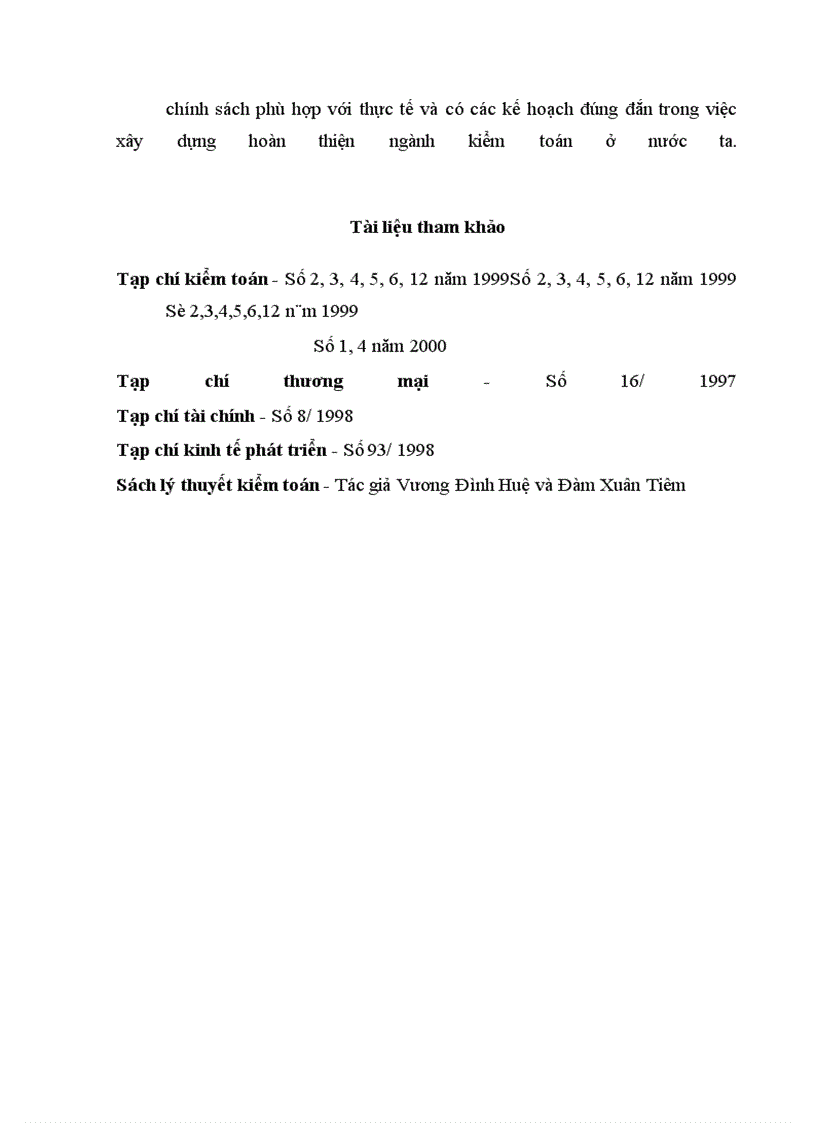 image for page Một số ý kiến về phưong hướng công tác phát triển kiểm toán ở nước ta hiện nay