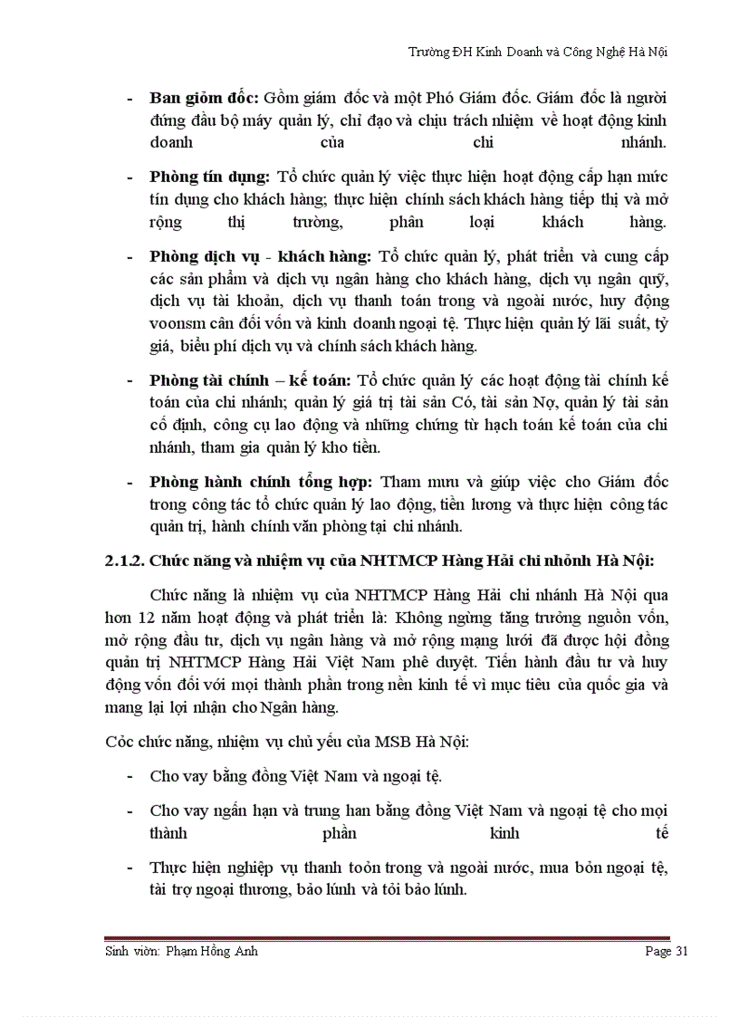 image for page Mở rộng huy động vốn tại Ngân hàng TMCP Hàng Hải Hà Nội