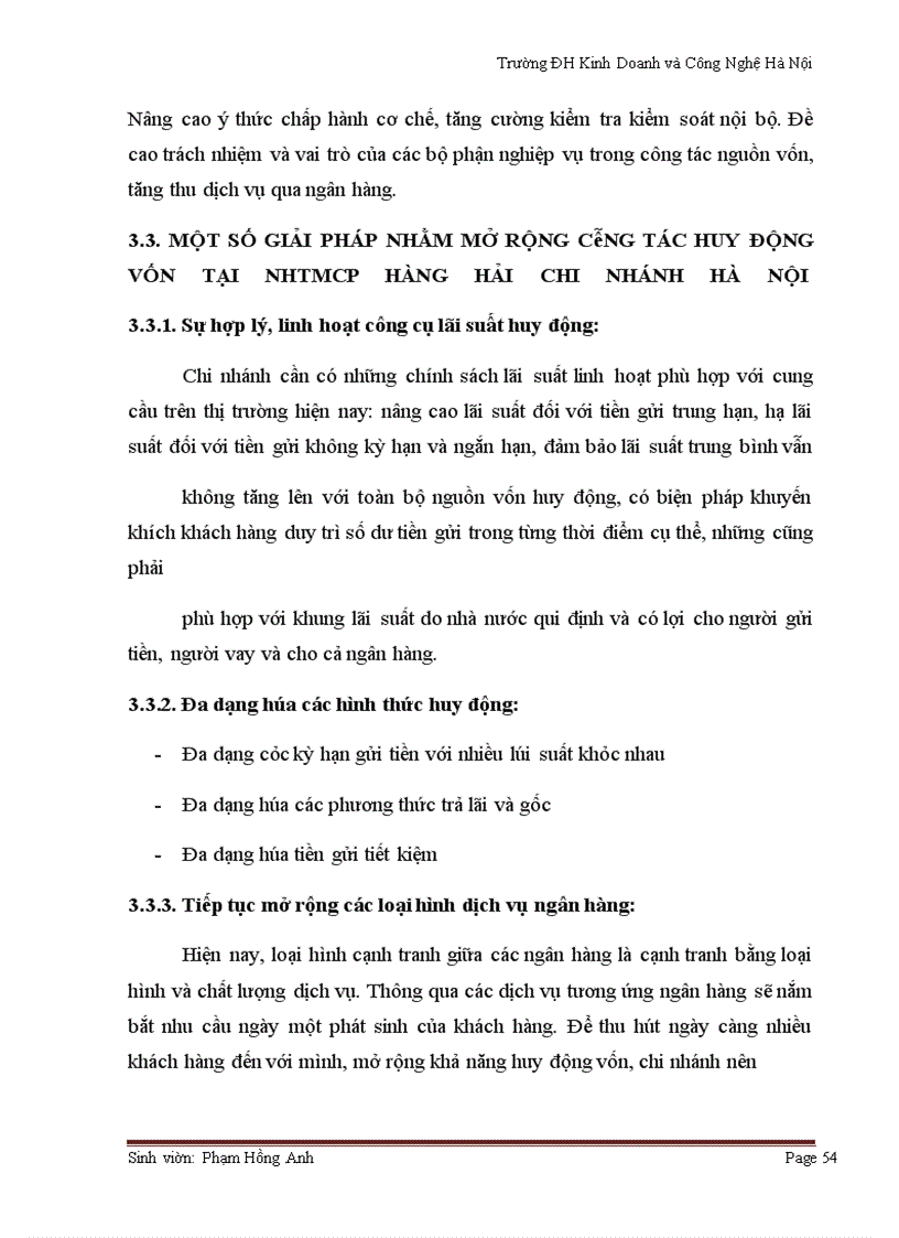 image for page Mở rộng huy động vốn tại Ngân hàng TMCP Hàng Hải Hà Nội