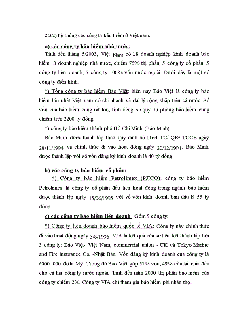 image for page Thị trường bảo hiểm Việt Nam