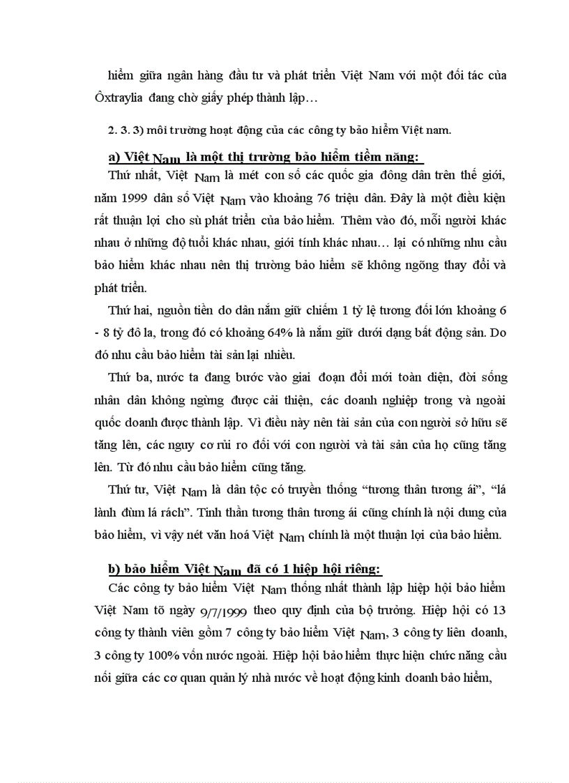 image for page Thị trường bảo hiểm Việt Nam